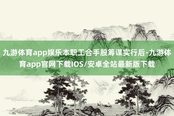 九游体育app娱乐本职工合手股筹谋实行后-九游体育app官网下载IOS/安卓全站最新版下载