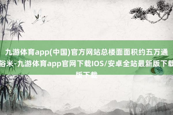 九游体育app(中国)官方网站总楼面面积约五万通俗米-九游体育app官网下载IOS/安卓全站最新版下载