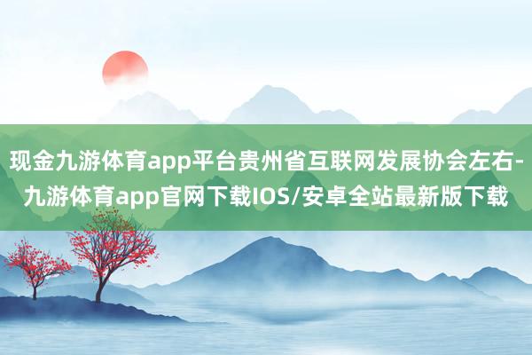 现金九游体育app平台贵州省互联网发展协会左右-九游体育app官网下载IOS/安卓全站最新版下载