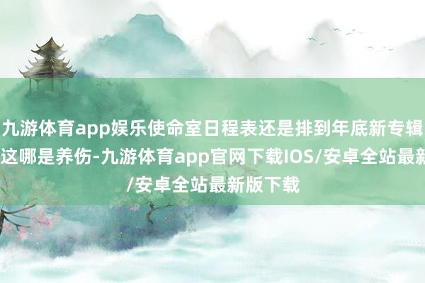九游体育app娱乐使命室日程表还是排到年底新专辑宣发——这哪是养伤-九游体育app官网下载IOS/安卓全站最新版下载